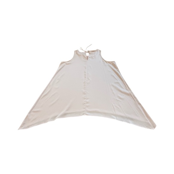 Alfani Pink Beaded rhinestone Sleeveless Tunic Top Size 8 Elegant Dressy Blouse - Picture 7 of 14